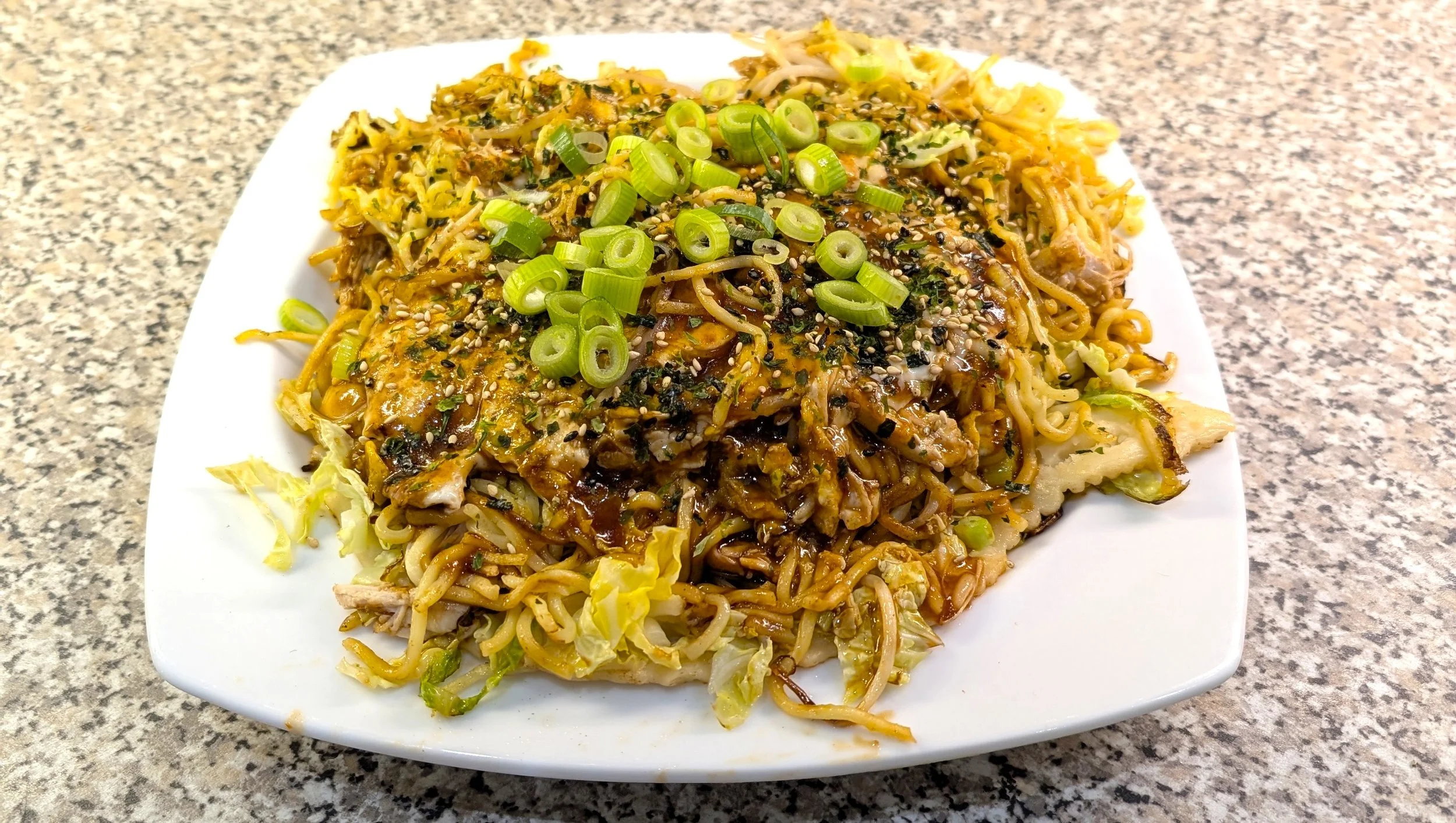 Hiroshima-style Okonomiyaki