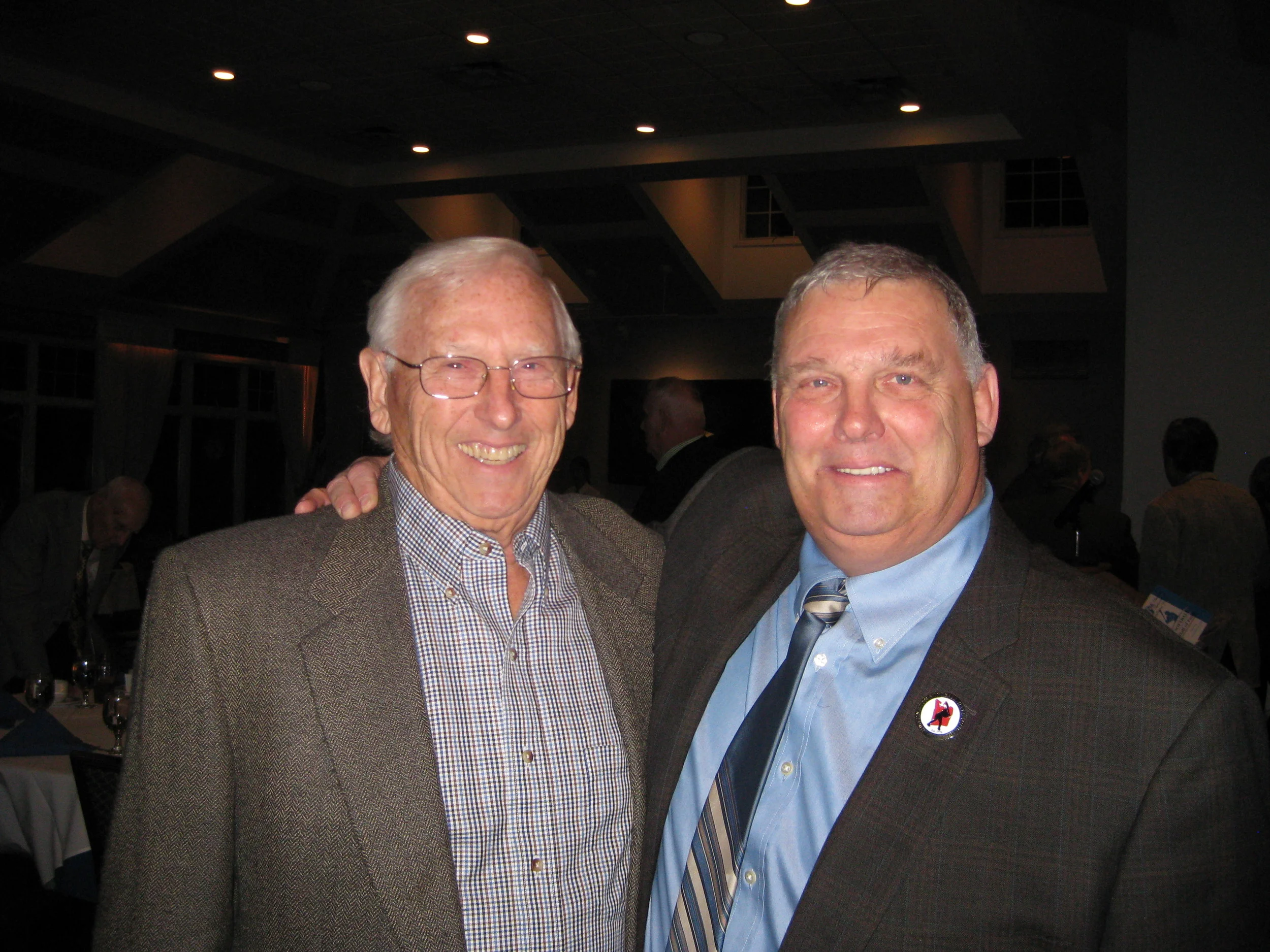 Pete Gunther Sr and Pete Gunther Jr.