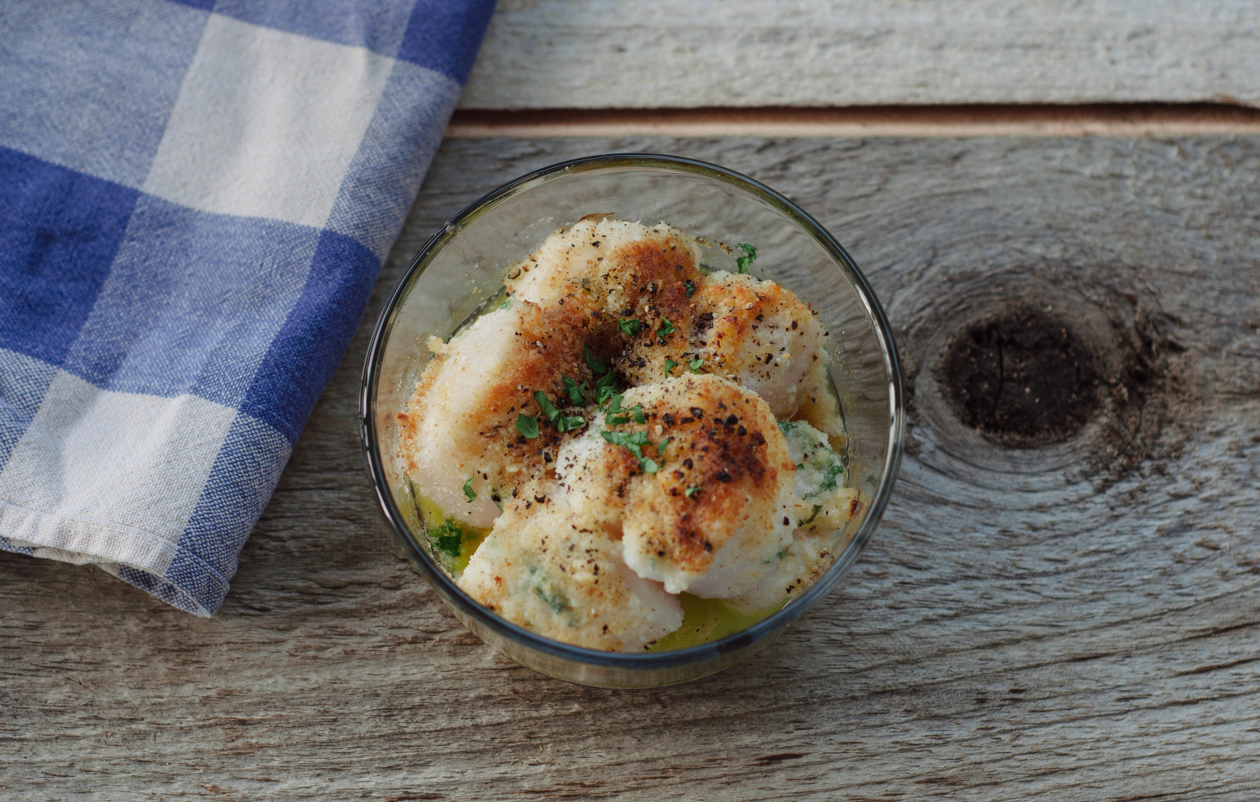 Baked Scallops