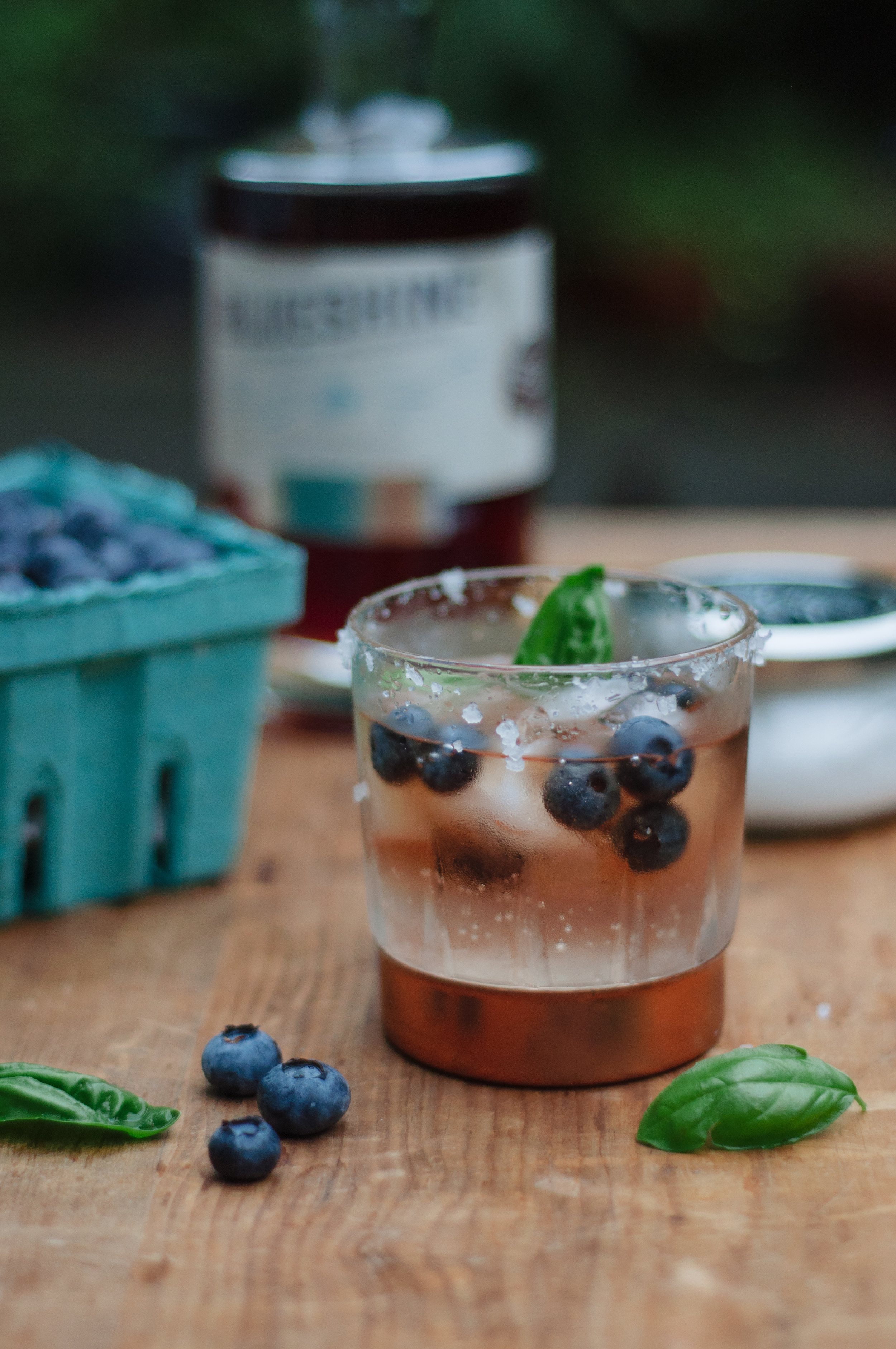 Blueberry Sea Salt Cordial