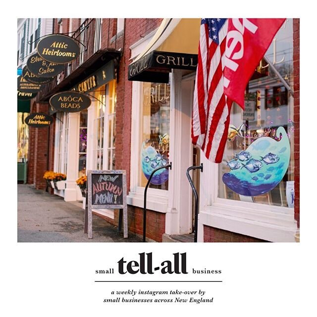 Attention New England small businesses... please join us for a small business tell-all! 
We want to turn our feed into your feed for a day! Take over our IG story feed for 12 hours and give New England an inside look at what you do; the goods you sel