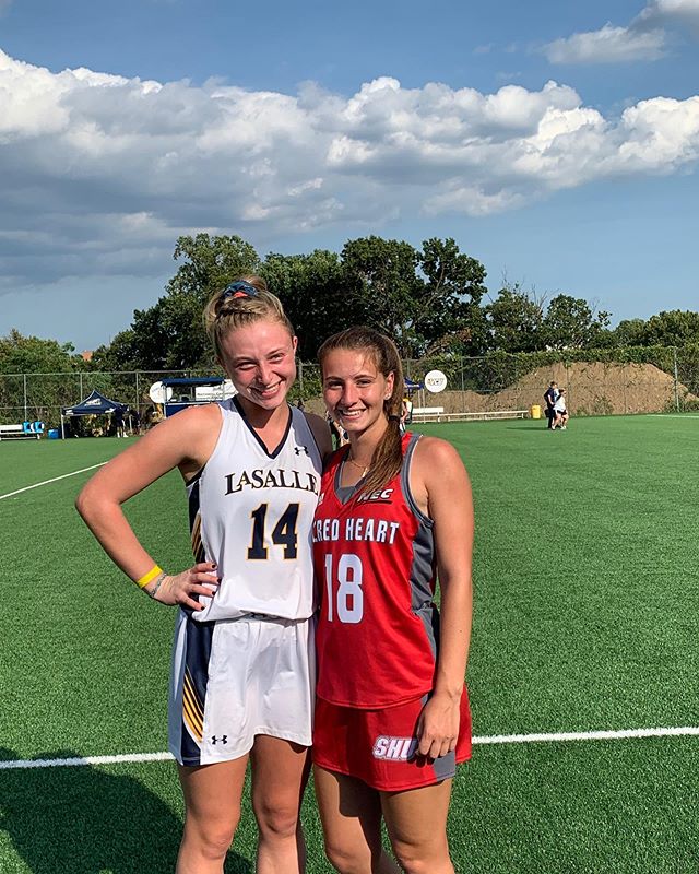 PFHC reunion today as Samie Hackman and Kelsey Fithen squared off in their home opener!