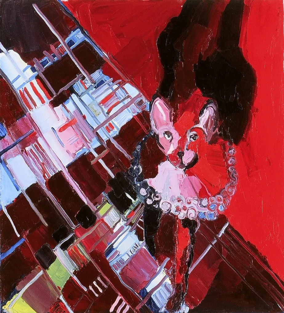 Groovy's Party. 2005. Oil on Canvas. 22" x 18"