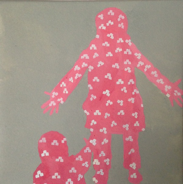 Portland. 2014. gouache on paper. 6" x 6"