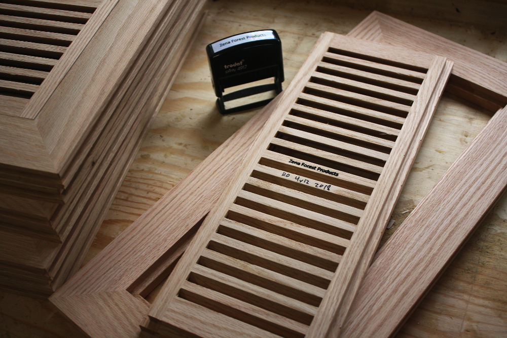  Storch Woodworking’s superb vent design, now made by Zena Forest Products. 