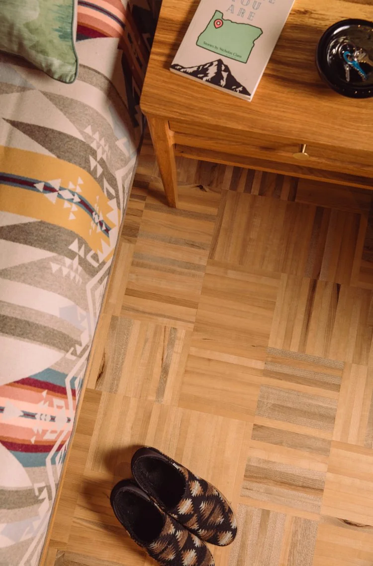 Oregon Myrtle EdgeGrain Flooring