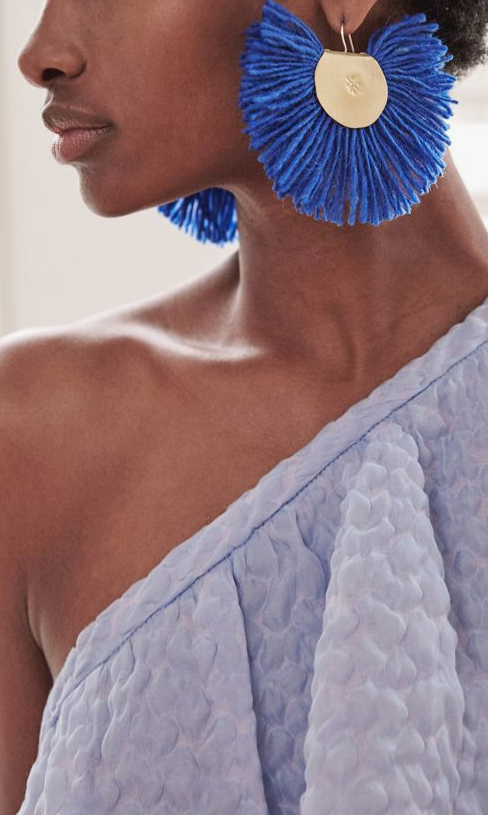 Katerina Makriyianni Hand Fan Earrings