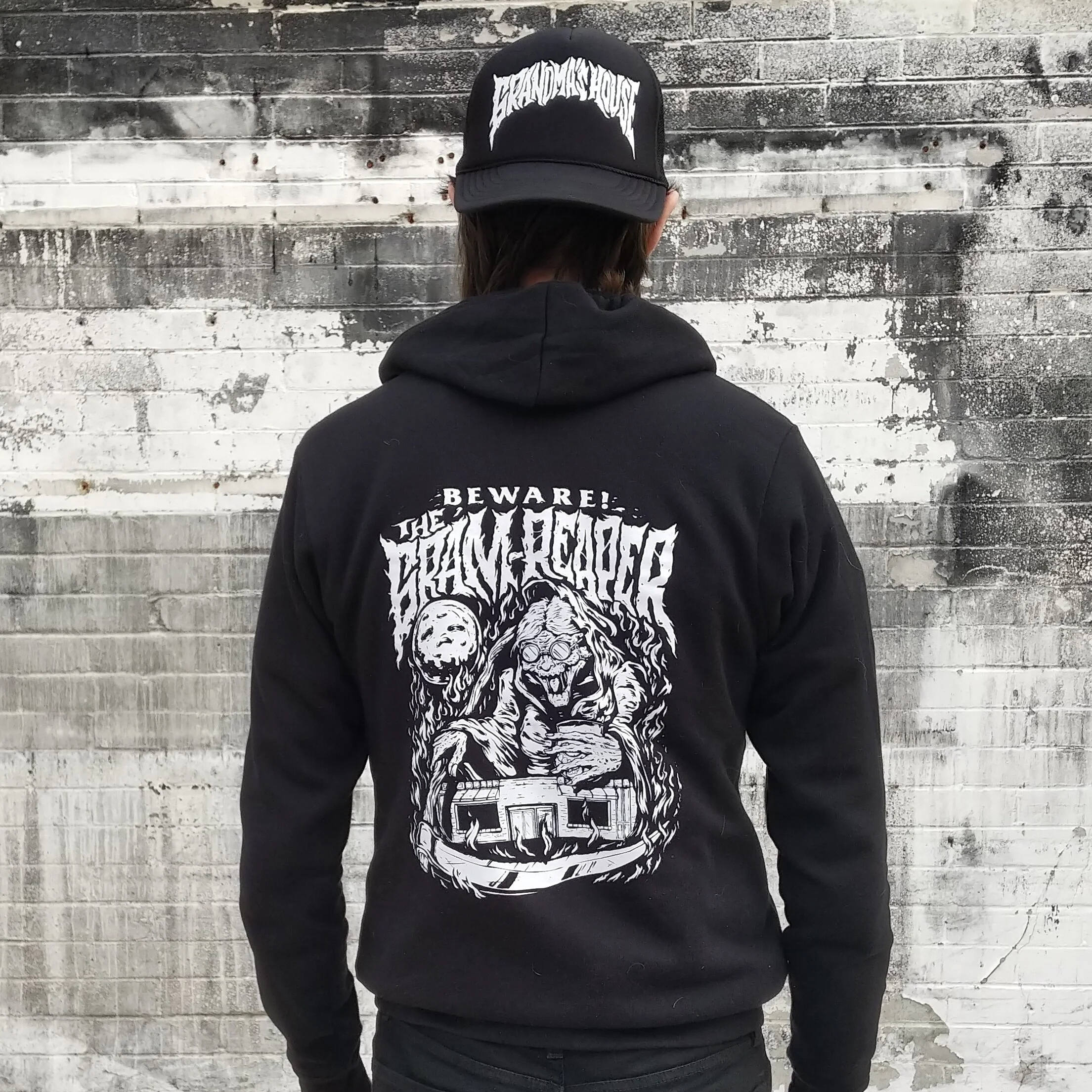 Gram Reaper Hoodie — Grandma's House 