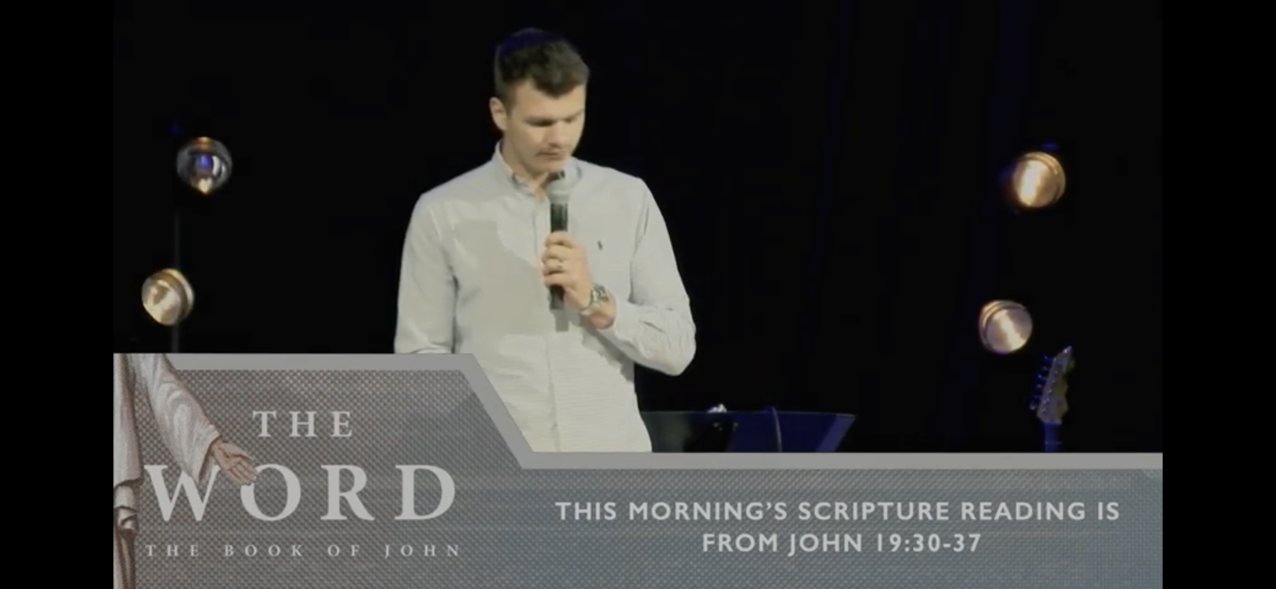 The Word - Pt. 54 (John 19:30-37)