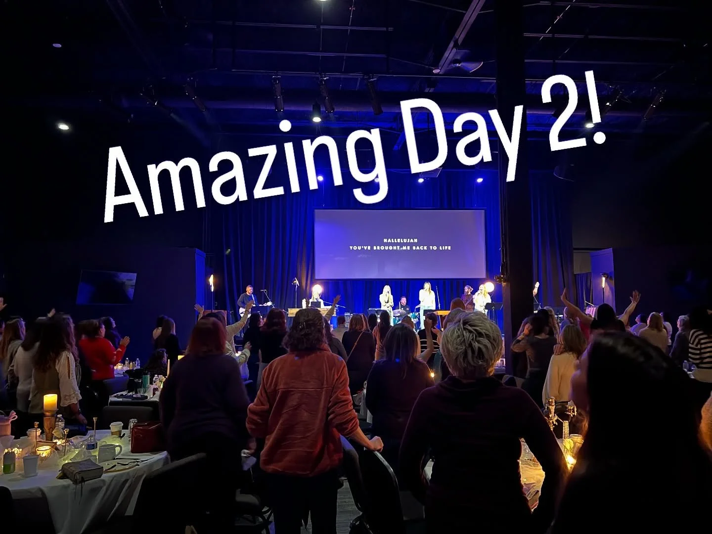 Day two was amazing as expected! Because we serve an amazing God.