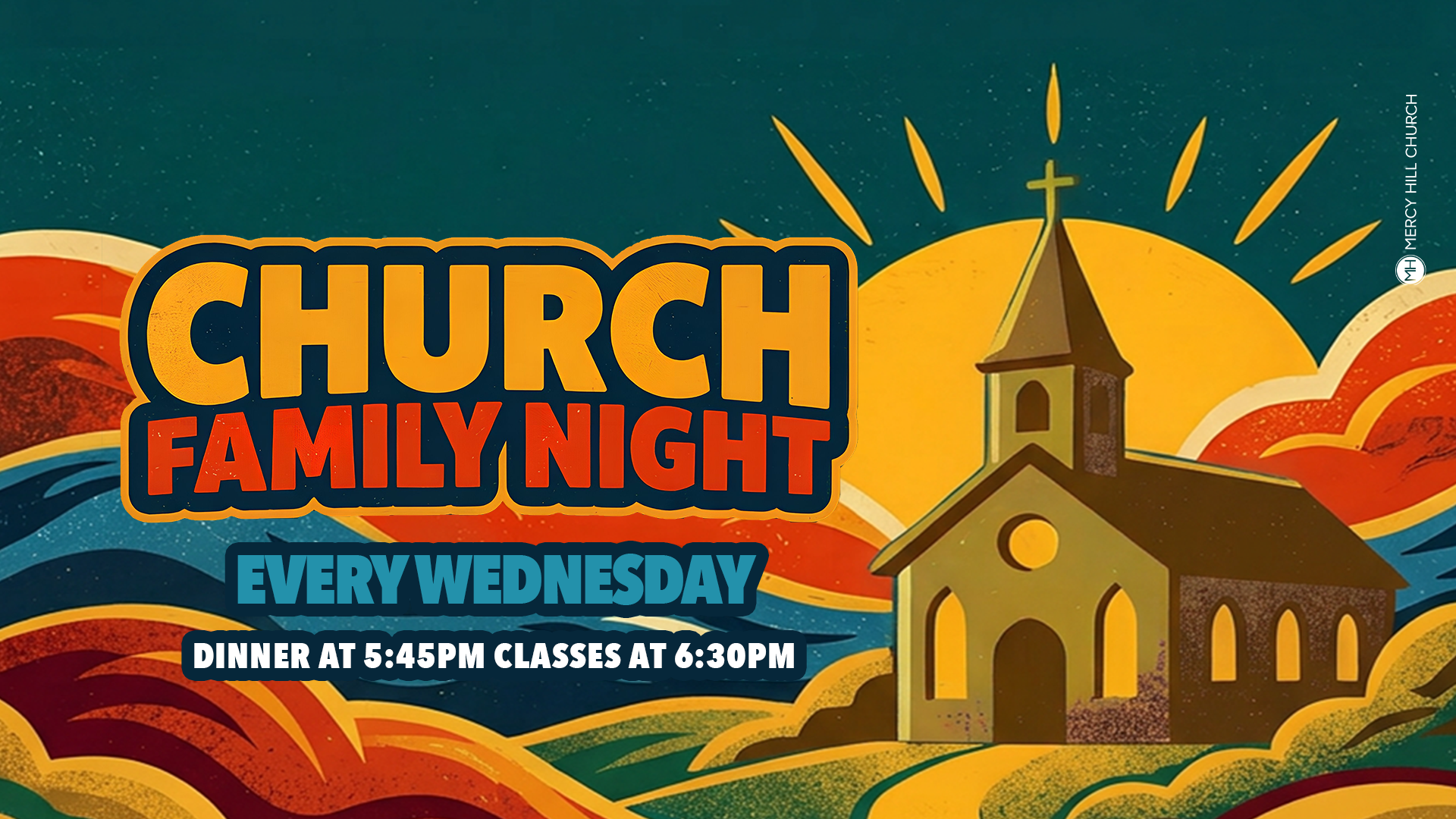 Church Family Night New Trimester&nbsp;Begins!