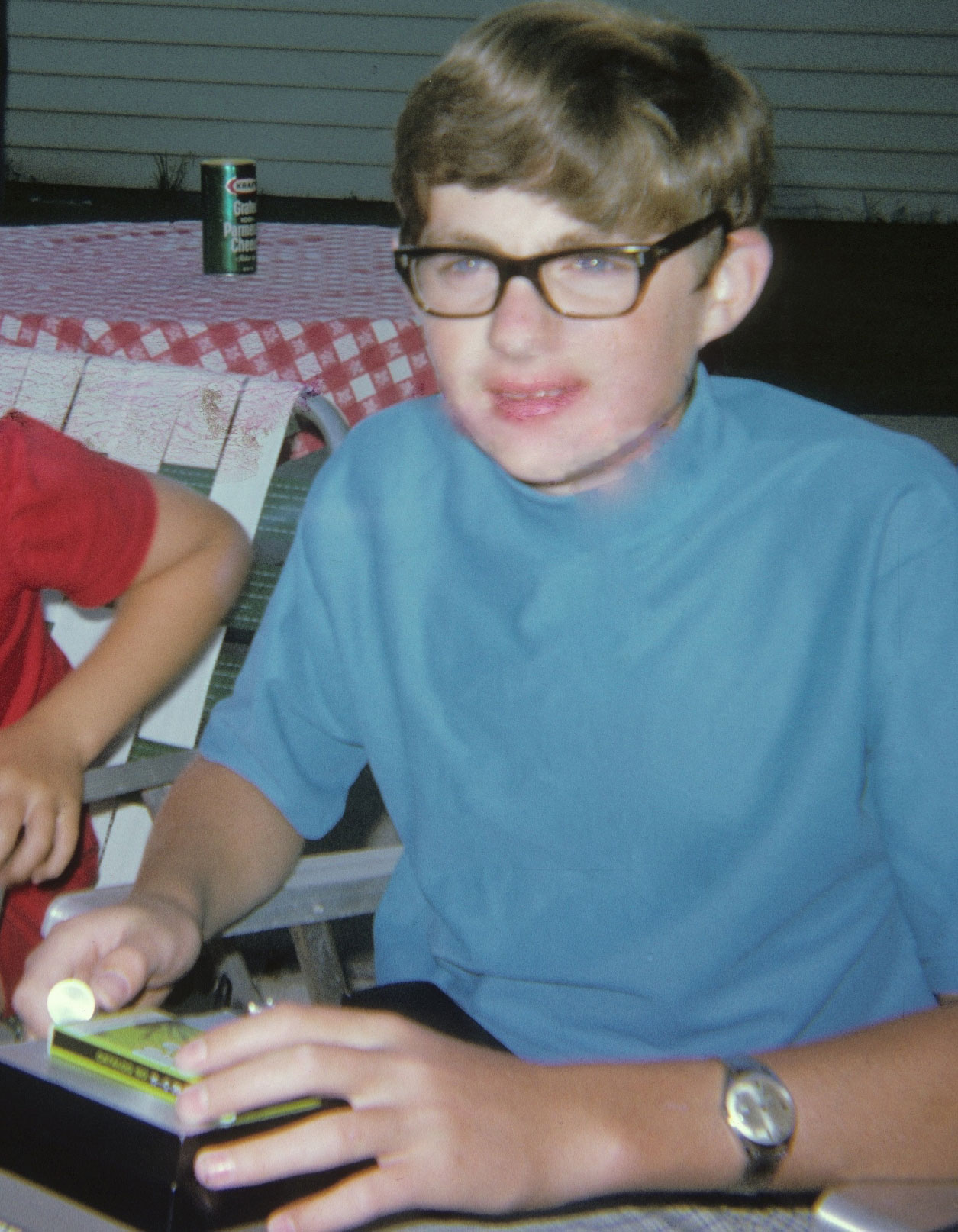 Me and my new Timex in 1970
