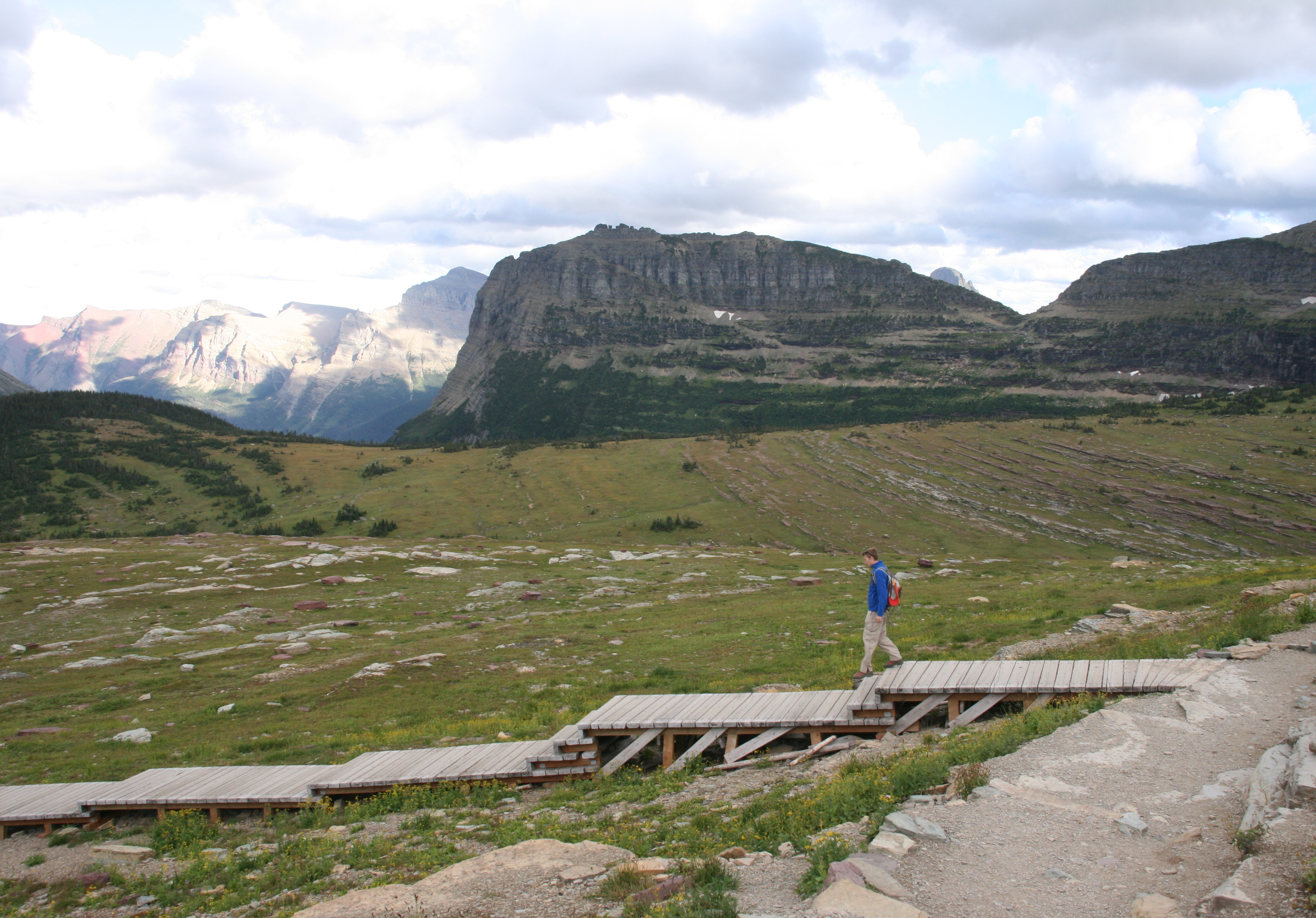 Logan's Pass and Hidden Lake