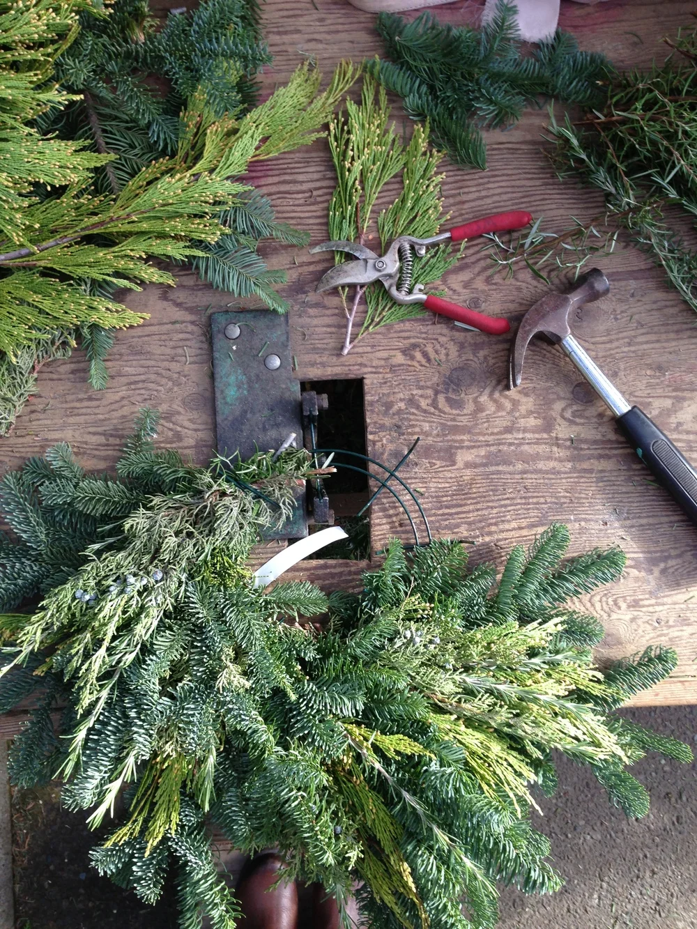 A Handmade Holiday: Make Your Own Wreath