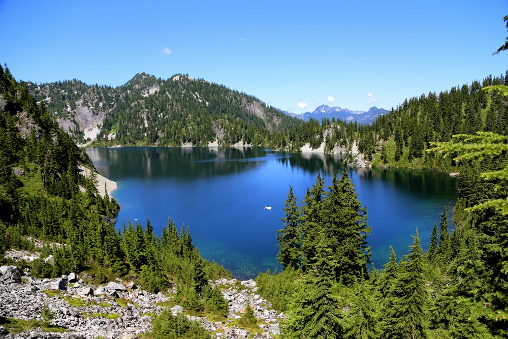 An afternoon at Snow Lake