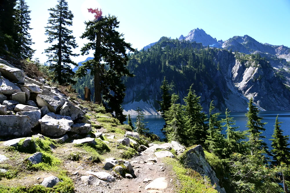 Hiking Snow Lake