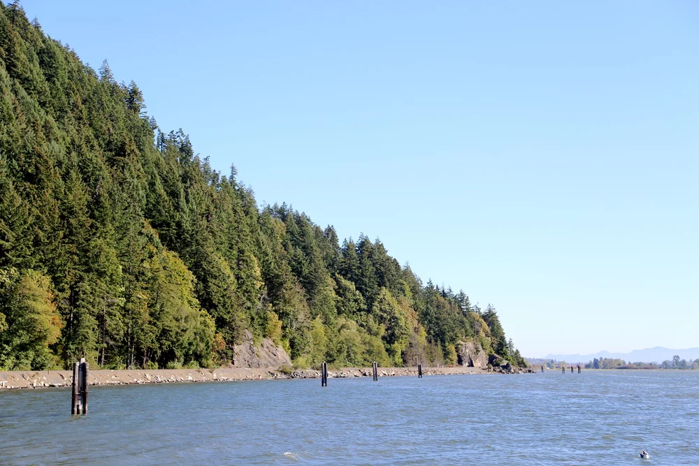 Chuckanut Drive and Bow, Washington