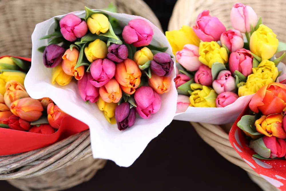 Spring time at Pike Place Market