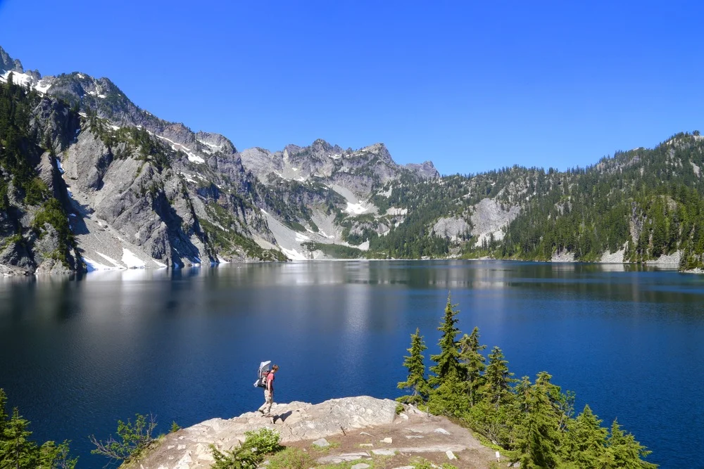 Hiking to Snow Lake