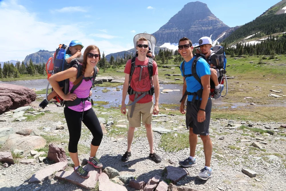 Glacier National Park with kids