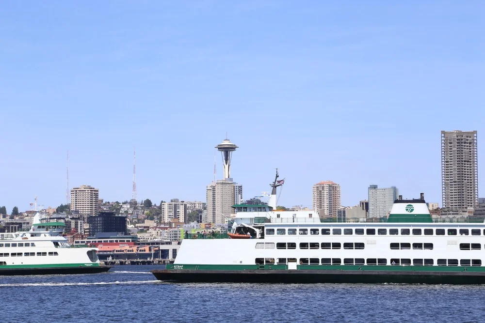 The water taxi to downtown Seattle