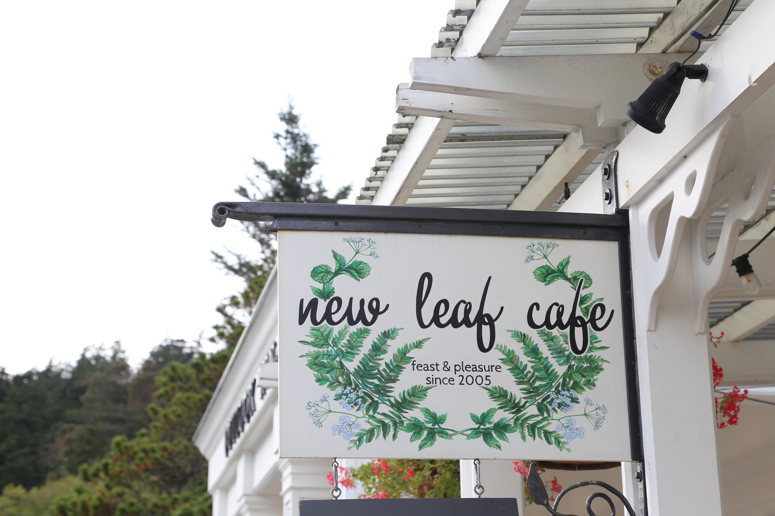 New leaf cafe deals