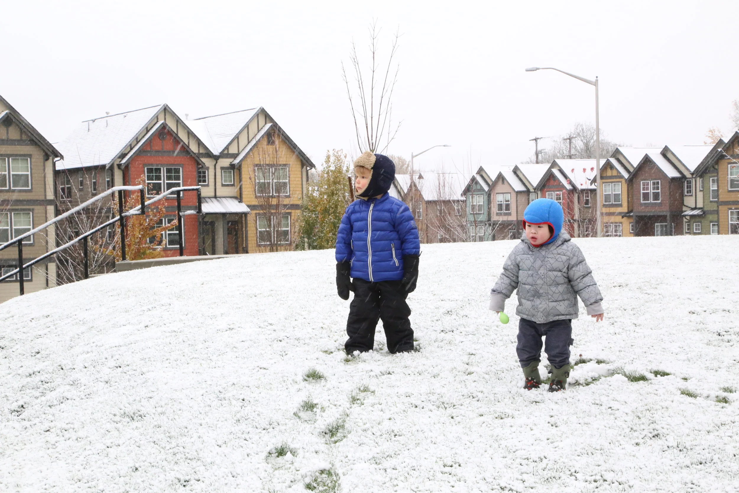 Out and About with Kids: A snow day