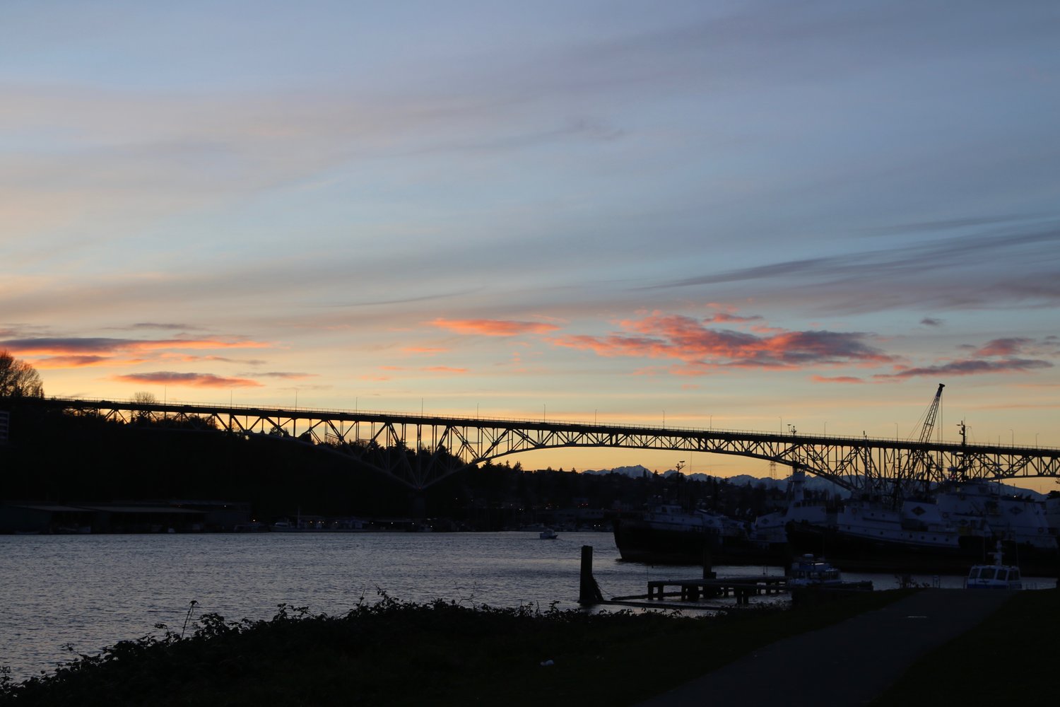 One of the best places to watch the sunset in Seattle