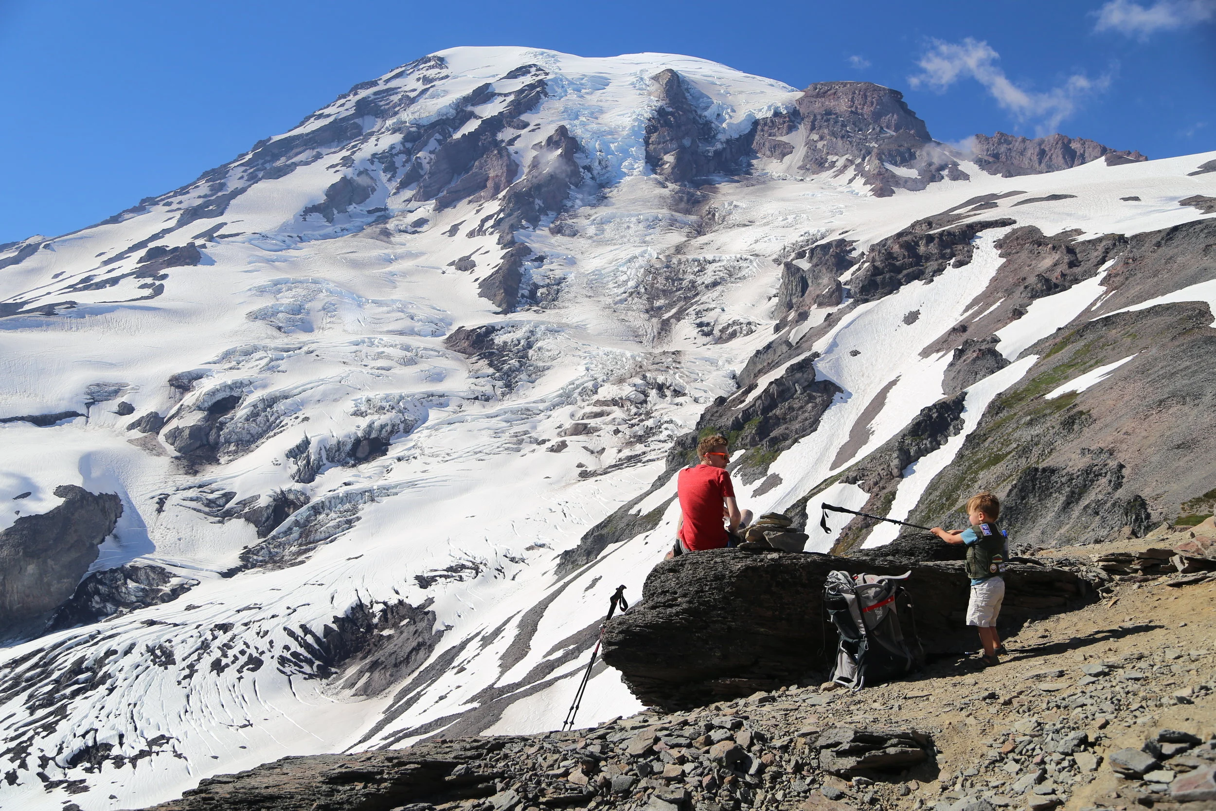 Mount Rainier with my guys