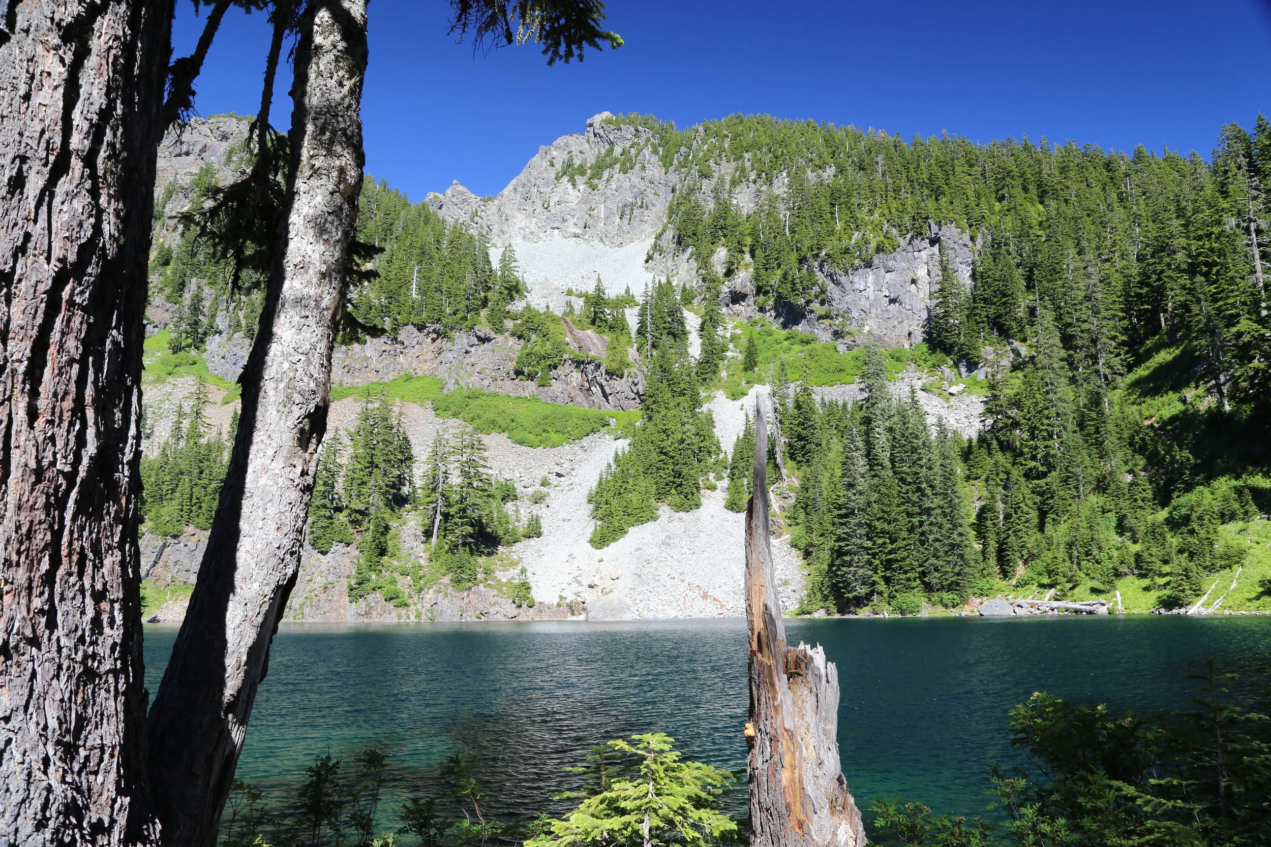 Summer day at Melakwa Lake
