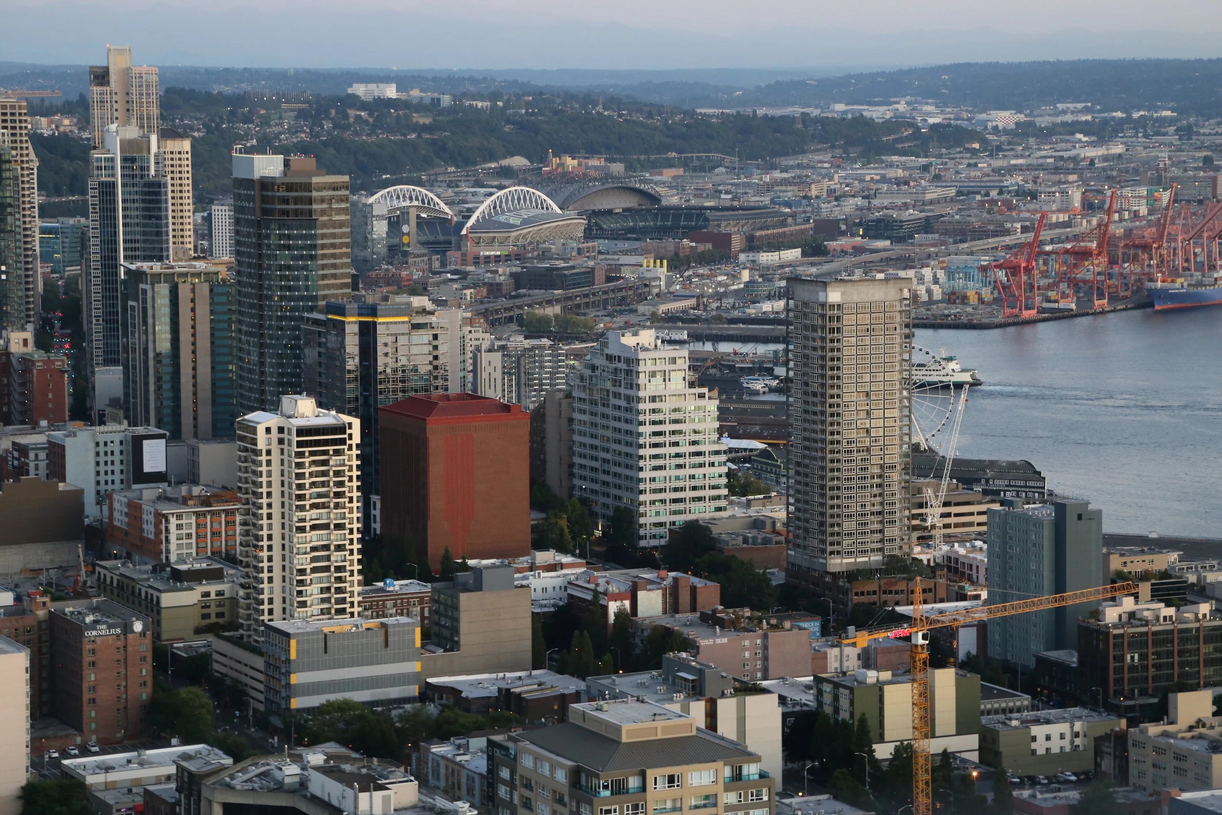 Family date to the Space Needle
