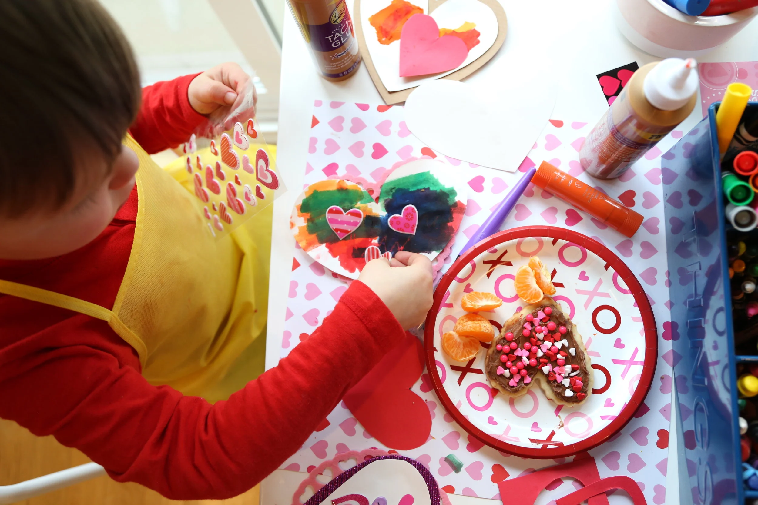 Valentine making party