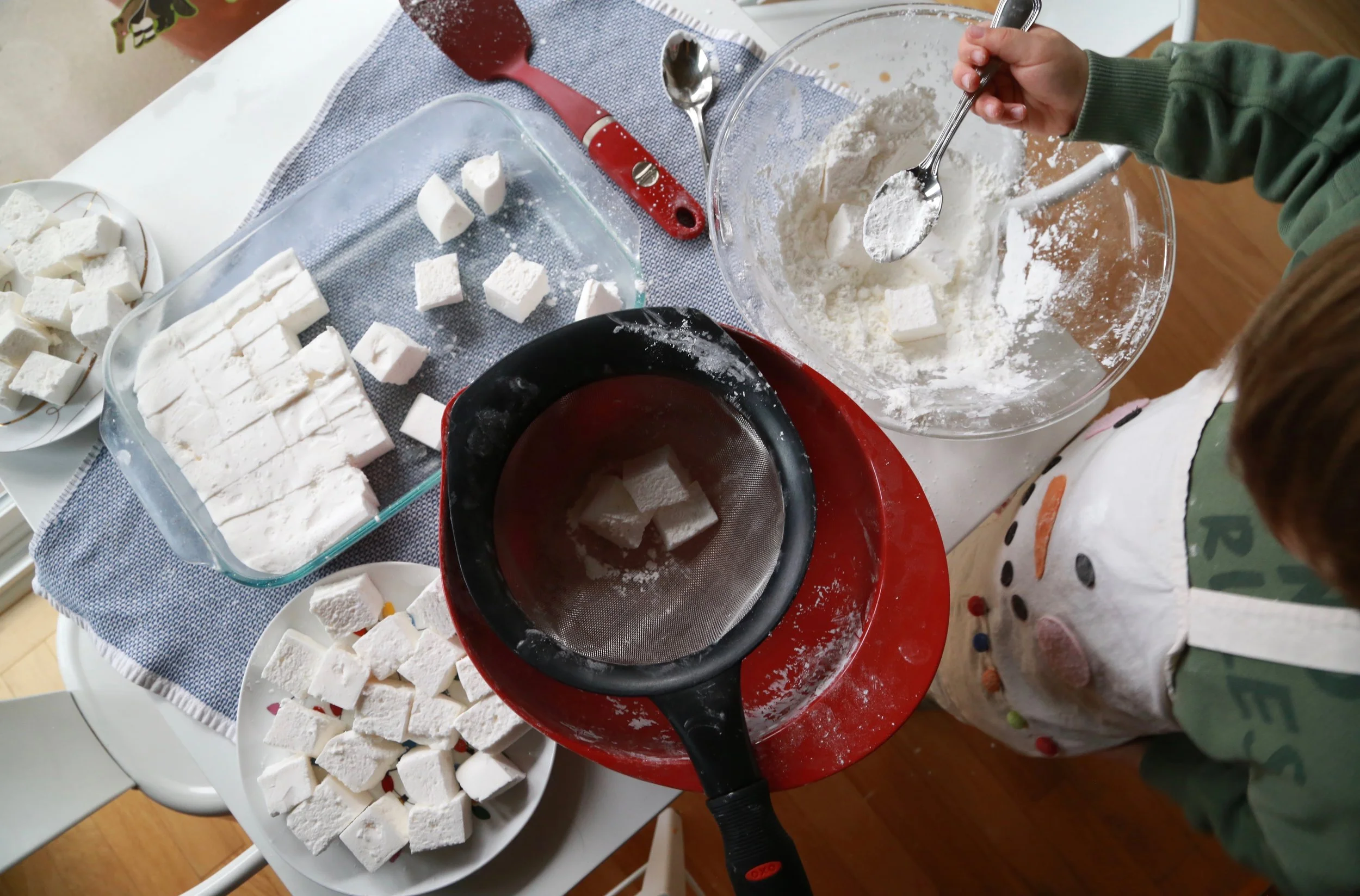 Homemade marshmallows