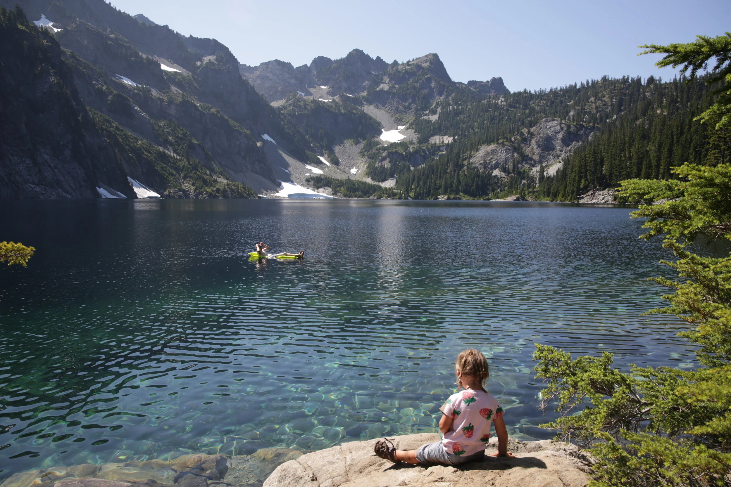 Summer at Snow Lake 