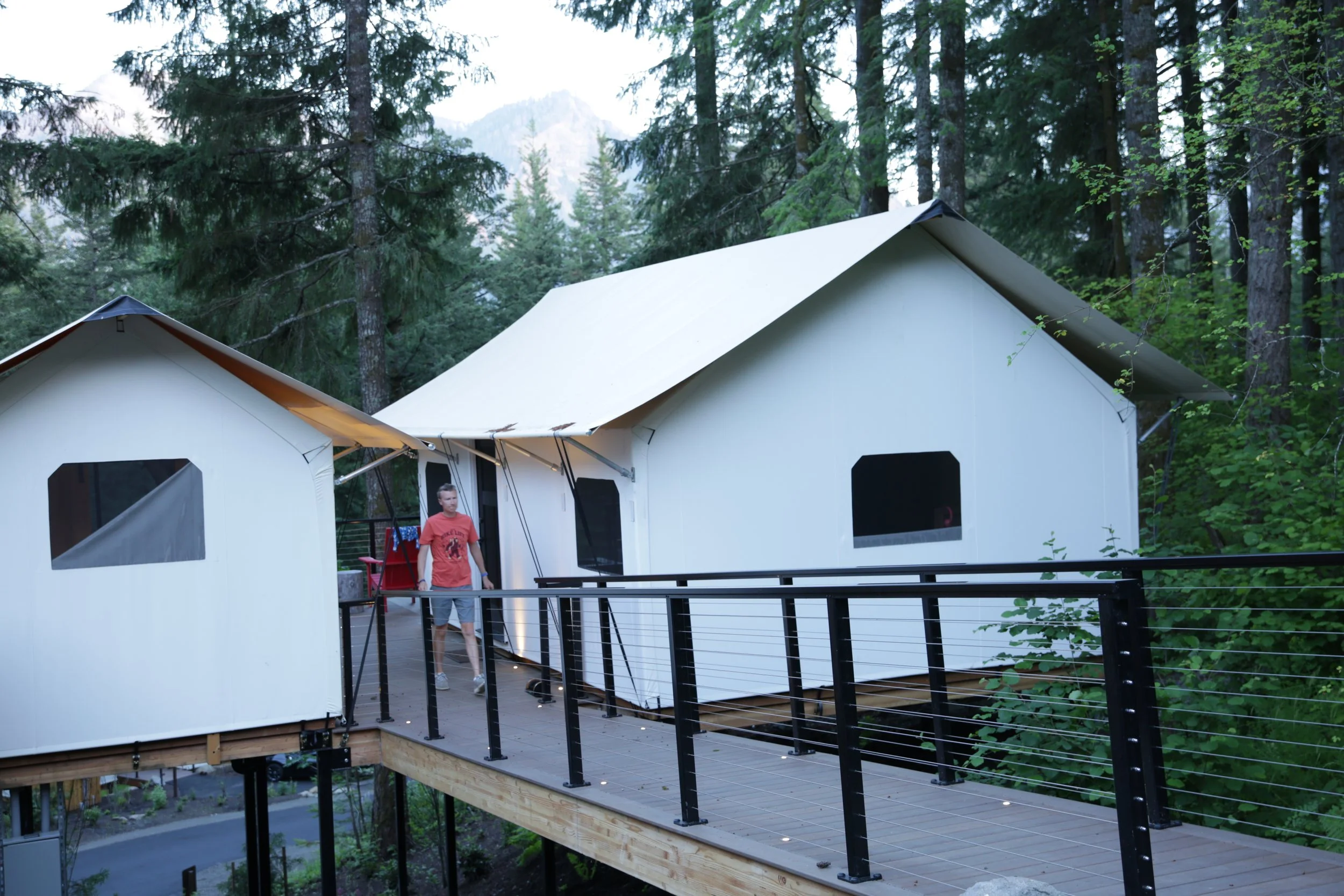 Glamping at Skamania Lodge 
