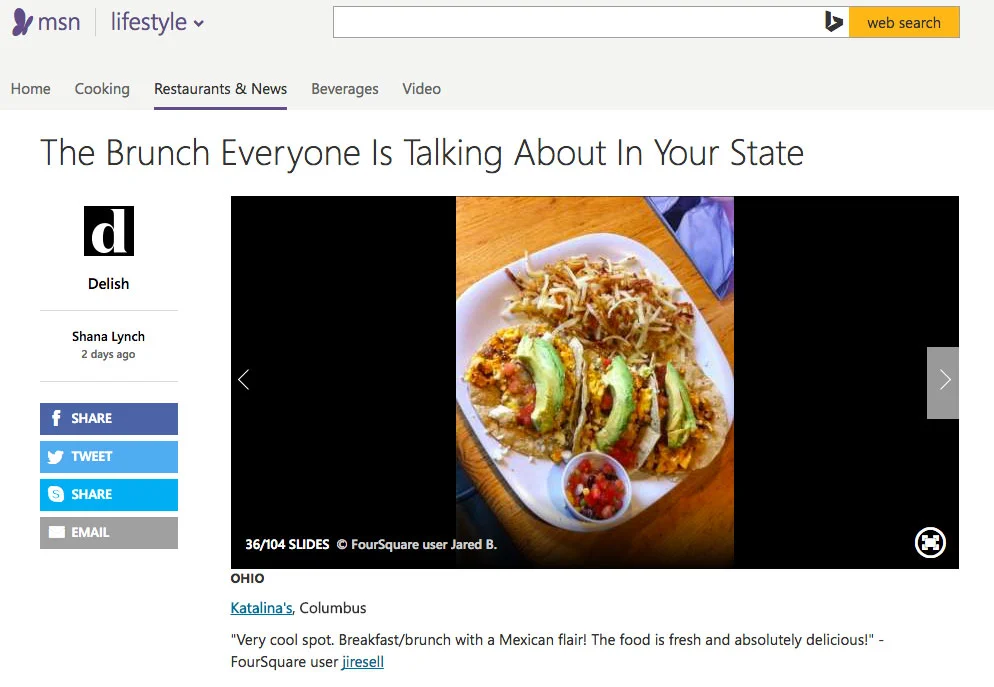 The Brunch Everyone is Talking About In Your State