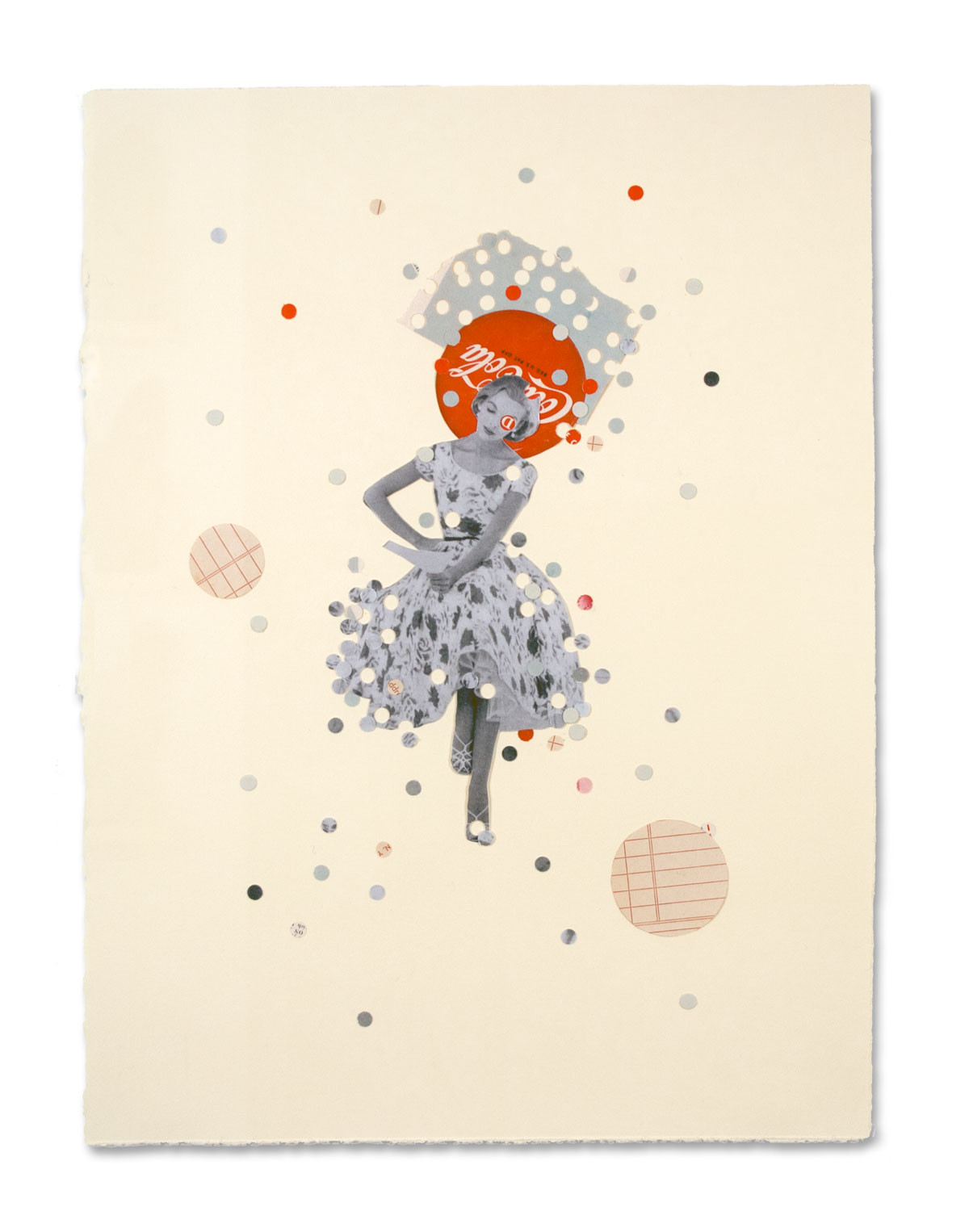 Coca-Cola Standard , 2014 12" x 16" collage on paper Private Collection New York, NY