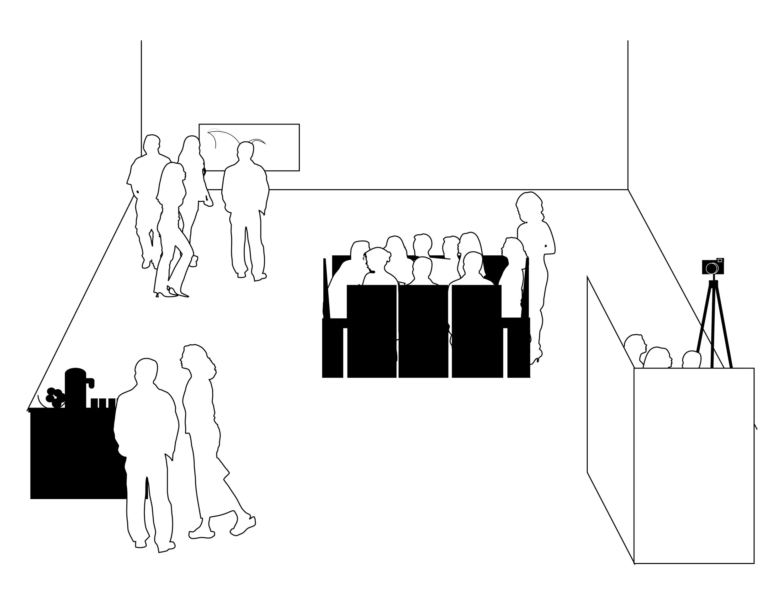 Basic set-up of a 'Talking Things' workshop