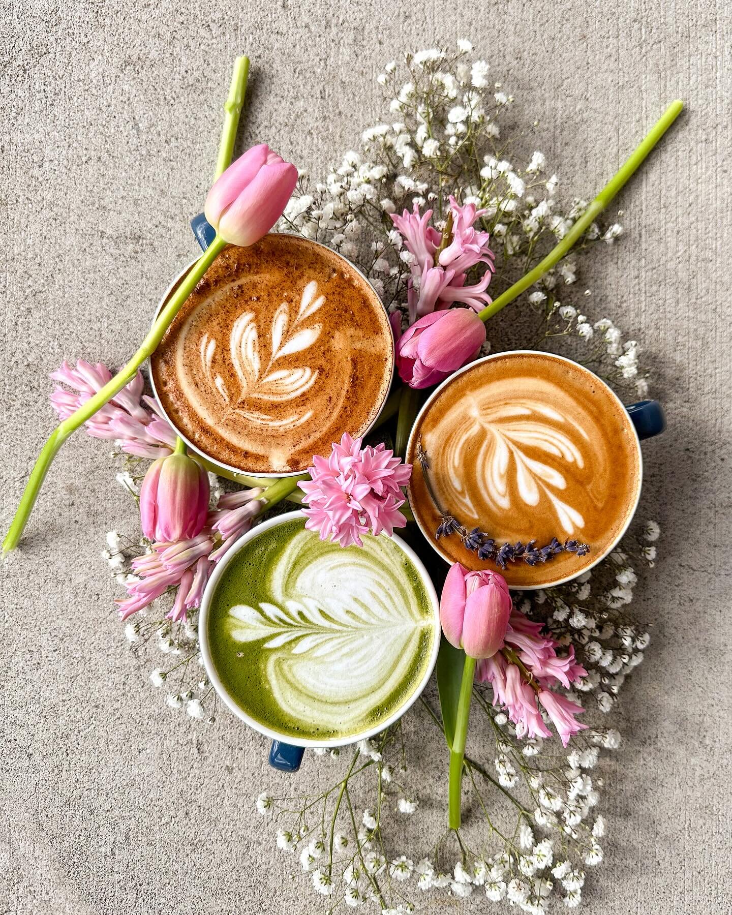 It&rsquo;s here, it&rsquo;s happening! Our spring specials are in full bloom. 🌷☕️ Order one today and stay tuned for an up-close and personal introduction to these delightful seasonal sips. 👀