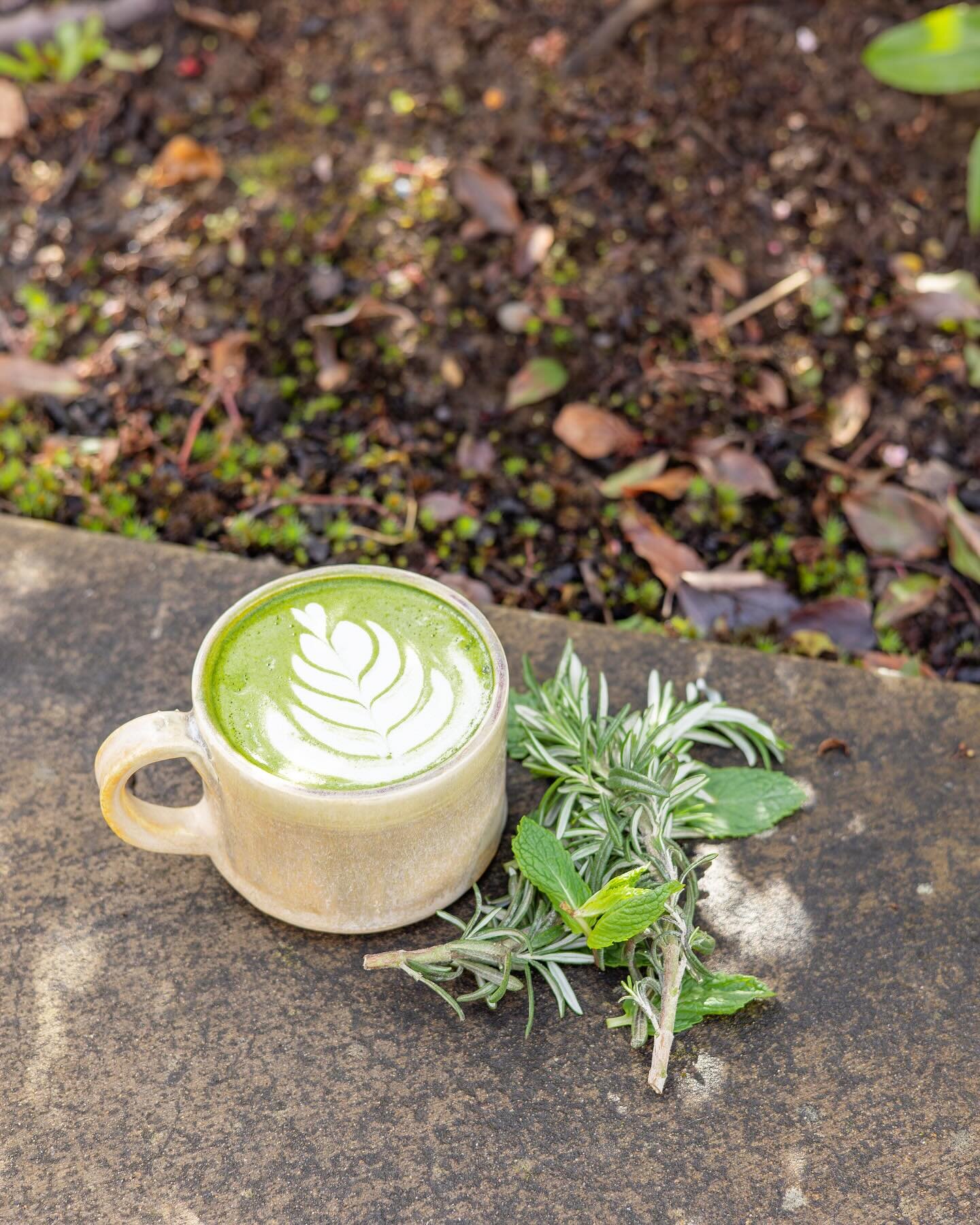 Guess who&rsquo;s back and better than Ever(jade)!? This matcha latte, The Everjade 🌿, marries a house made rosemary syrup with a touch of mint to take the classic bright green drink to the next level! We&rsquo;re feeling pretty lucky over here&hell