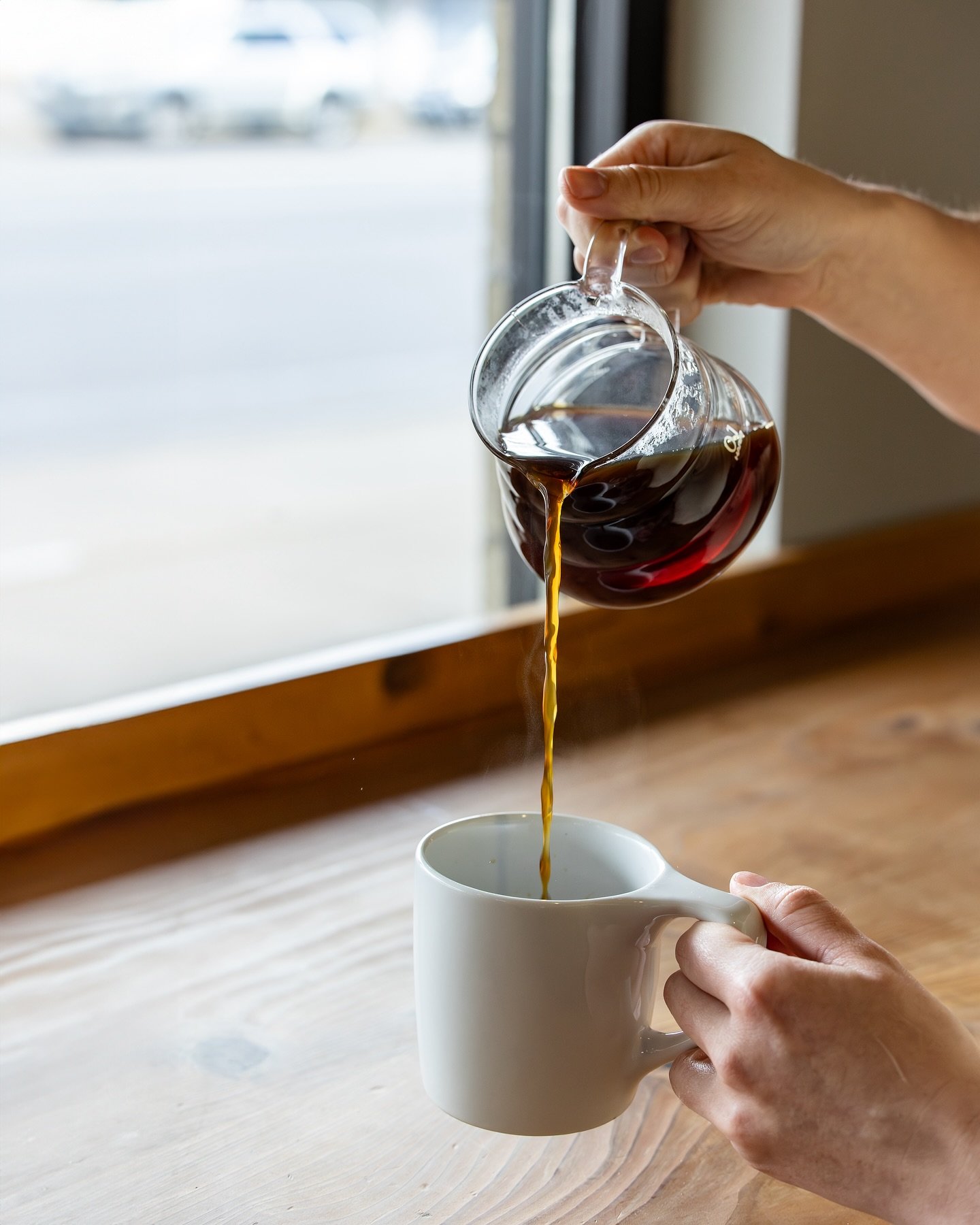 Pouring out love one pour over at a time. 🫶🏻 Did you know that we offer pour overs, or hand brewed coffee, everyday at Broadway? ☕️ If you&rsquo;re wanting to elevate your brewed coffee experience and try out some single origin bean options, look f