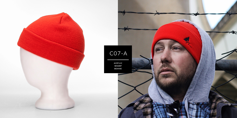 C07-A // WHARF CUSTOM BEANIE - ACRYLIC