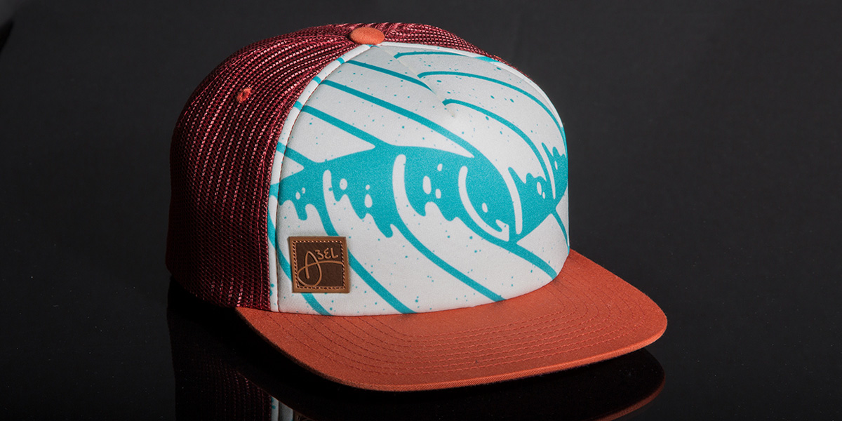 Sub Surf Mesh Trucker's Cap for Costume or Every Day screen Print