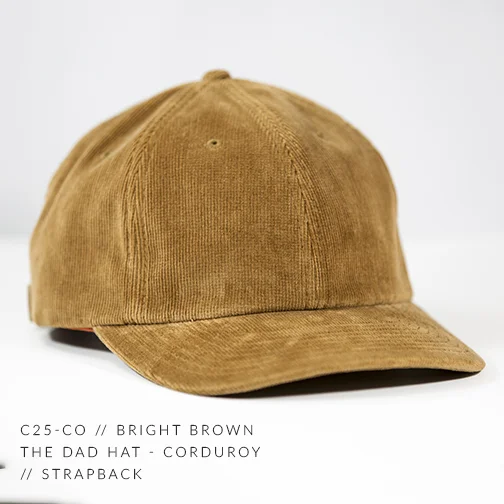 custom corduroy hat