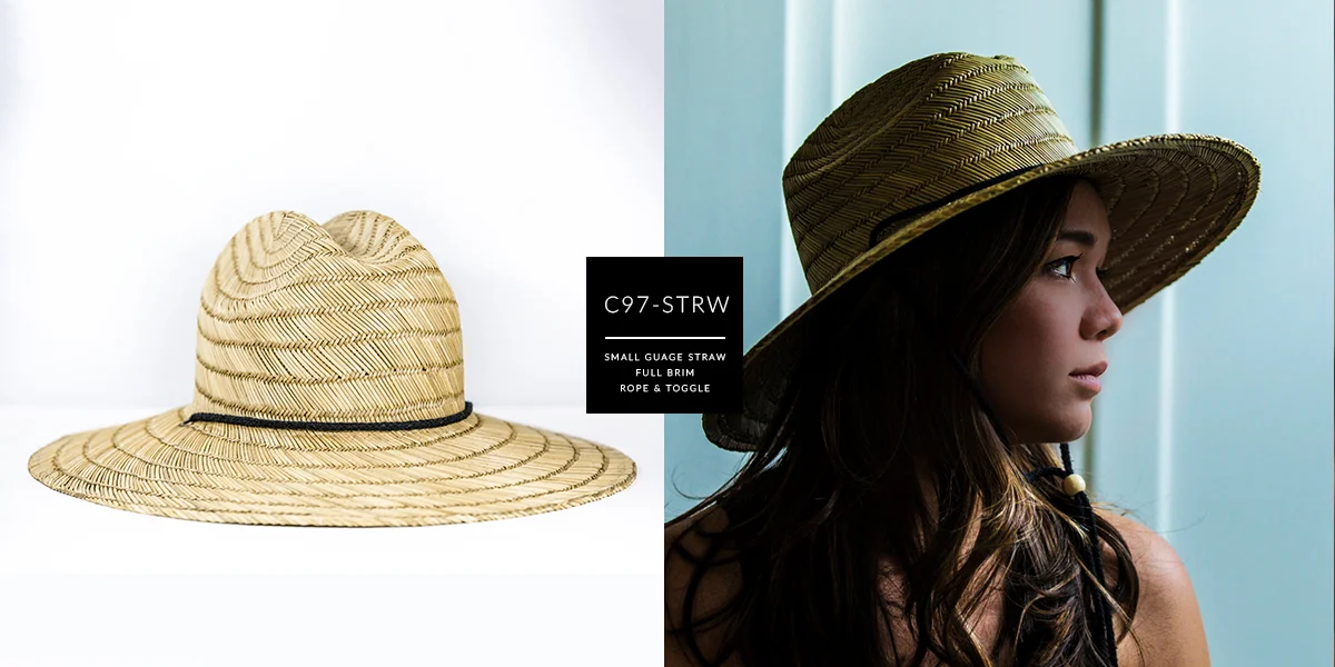 full brim straw hats