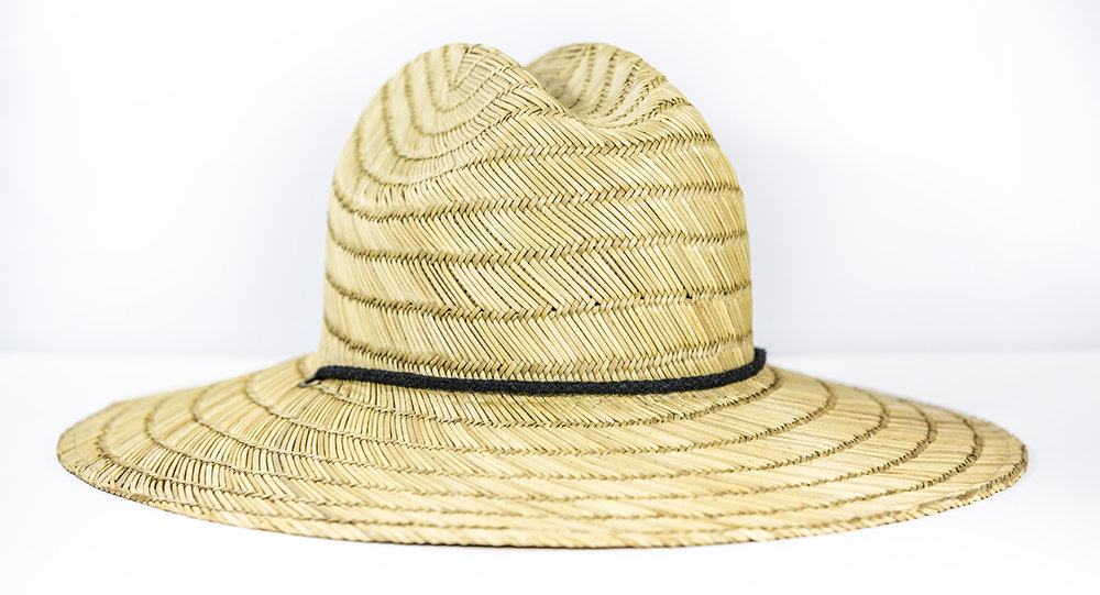 c97-STRW // Small Gauge Straw // Full Brim Straw Hat — CAPTUER