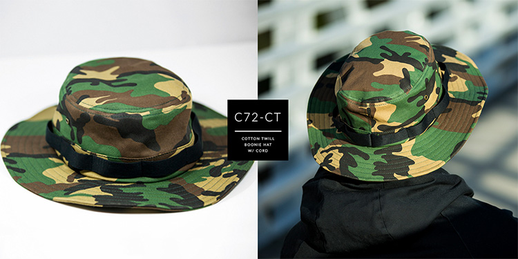 C72-CT // BOONIE HAT - COTTON TWILL