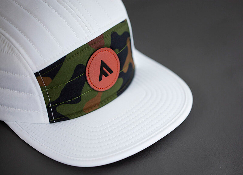 c19-QLT // 5 Panel - Quilted Nylon // Custom Strapback — CAPTUER HEADWEAR