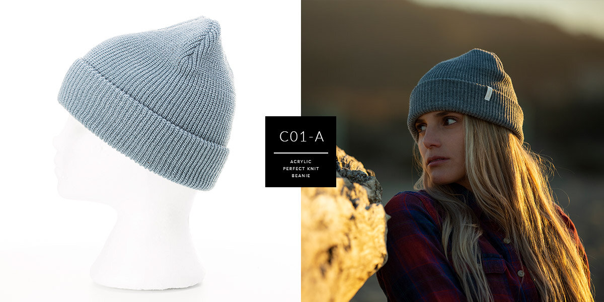 CAPTUER Custom HEADWEAR Perfect c01-A — // - Knit Beanie Acrylic