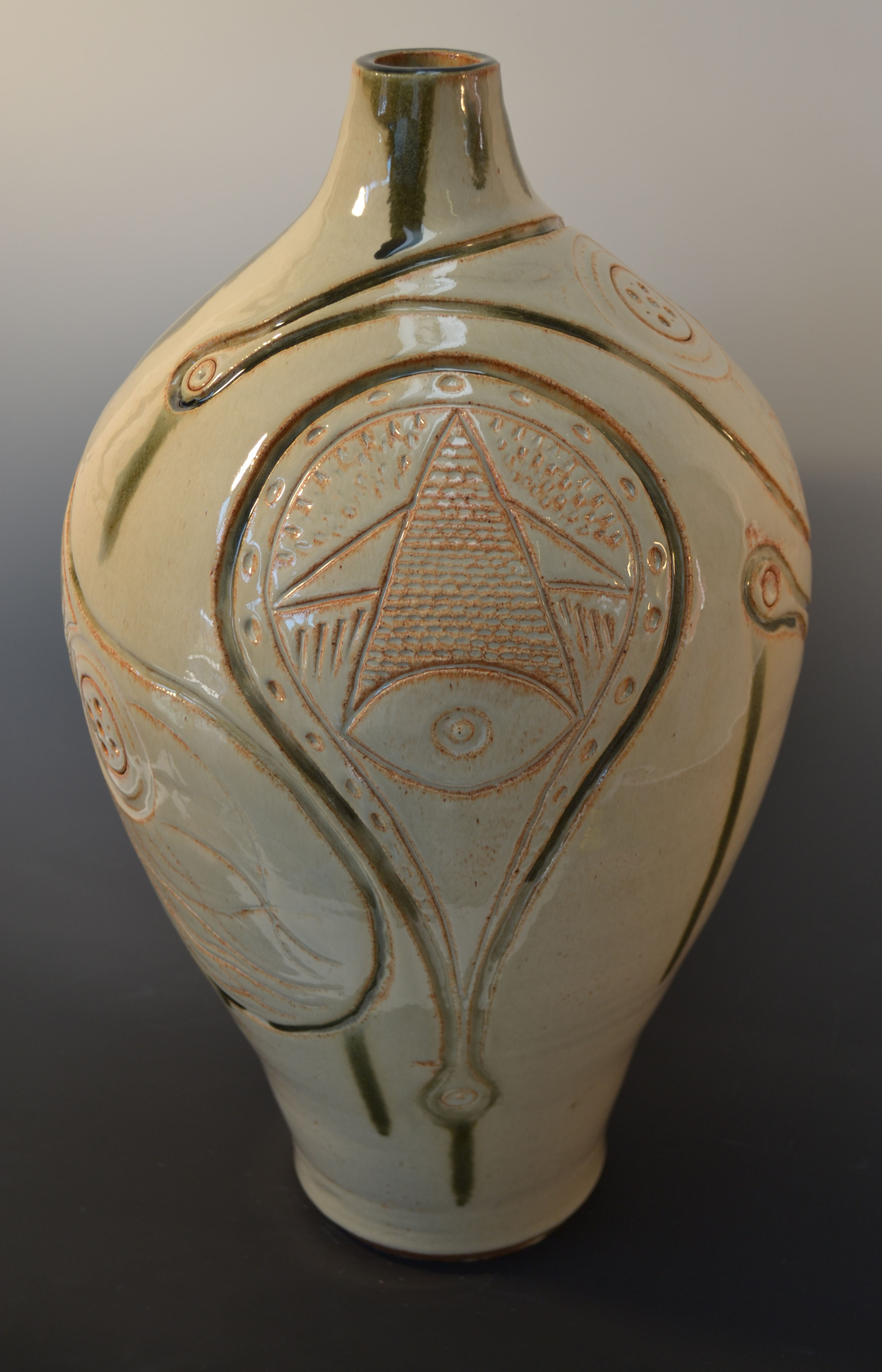 All Seeing (stoneware)